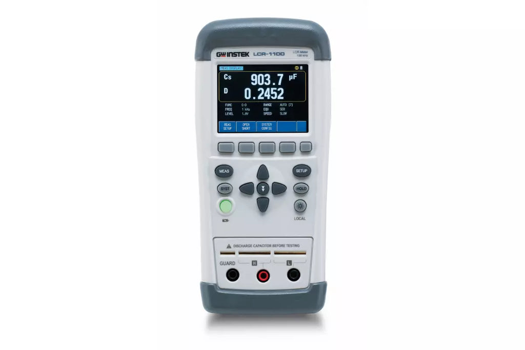 GW Instek LCR-1100 Handheld LCR Meter - 100kHz Frequency Range