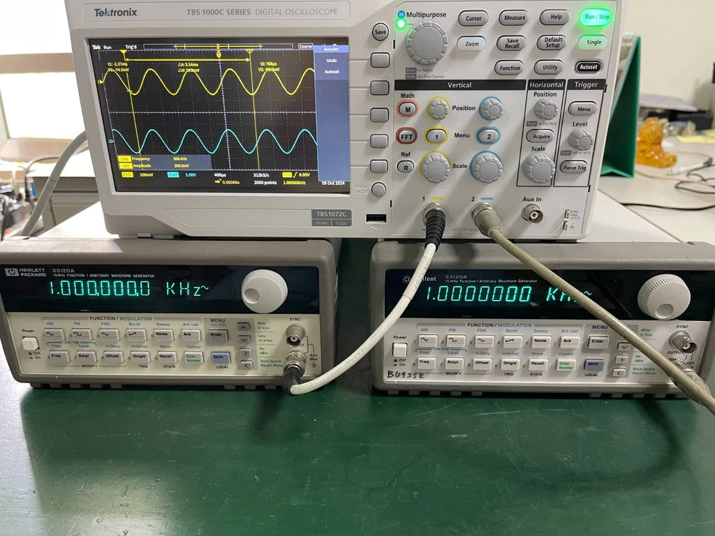 Agilent 33120A 15 MHz Function & Arbitrary Waveform Generator - ZYYKZ Test Equipment
