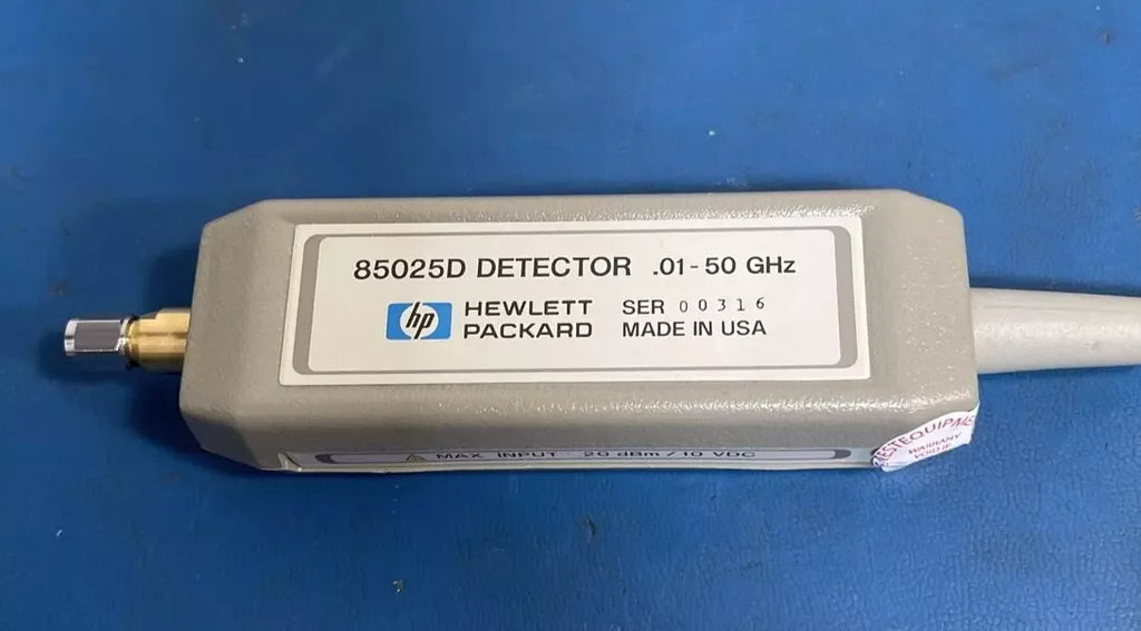 Keysight 85025D AC/DC Coaxial Detector 10 MHz–50 GHz | HP Agilent Tested - ZYYKZ Test Equipment