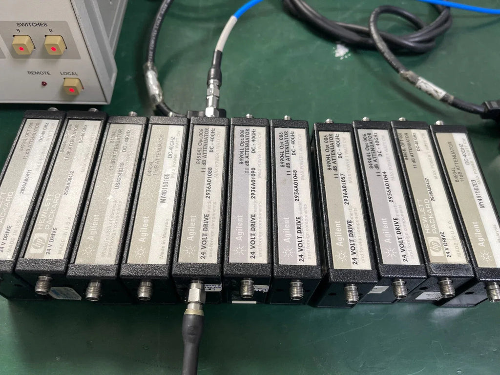 HP Agilent 84904L Programmable Attenuator - 40GHz, 11dB, 1/2/4dB Steps - ZYYKZ Test Equipment