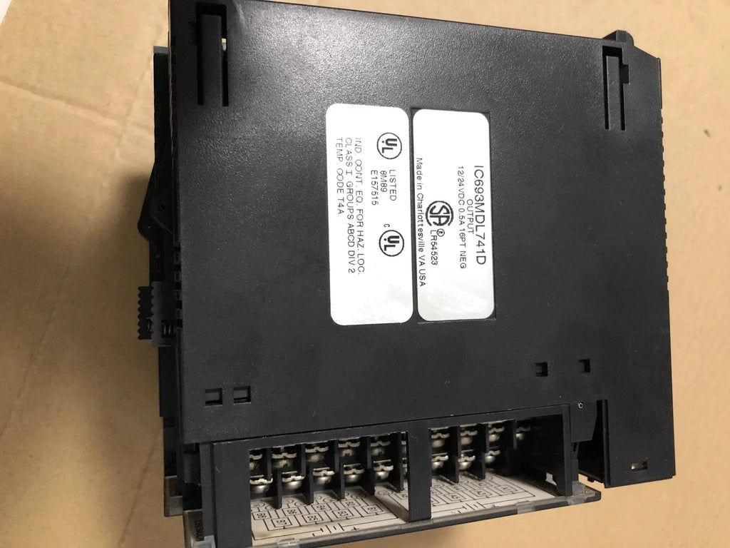 GE Fanuc IC693MDL741D & IC693MDL741C 32-Point Digital Input Modules - ZYYKZ Test Equipment