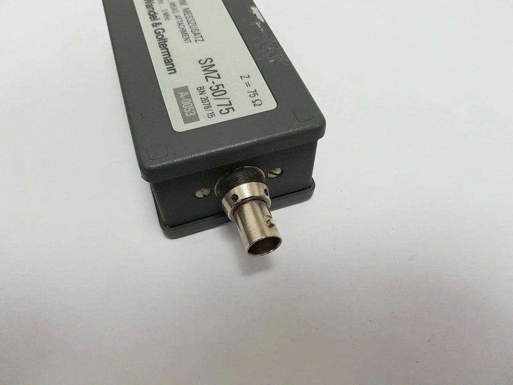 WG SMZ-50/75 Balanced to Unbalanced BNC Adapter - ZYYKZ Test Equipment