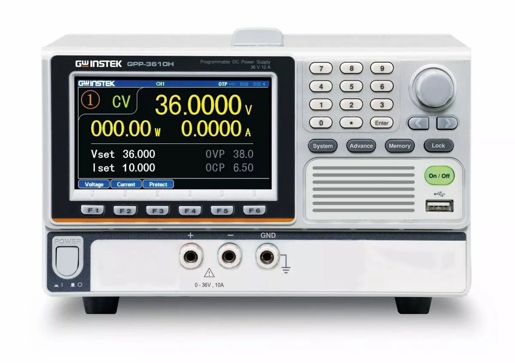 GW Instek GPP-3610H Single-Channel Programmable DC Power Supply
