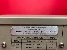 Load image into Gallery viewer, Boonton 5110 LCR Meter Precision Impedance Analyzer - ZYYKZ Test Equipment