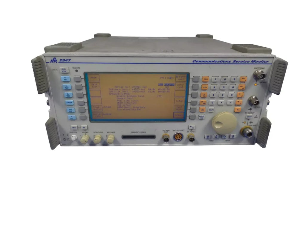 IFR 2947 Communications Service Monitor – Advanced Radio Test Analyzer - ZYYKZ Test Equipment