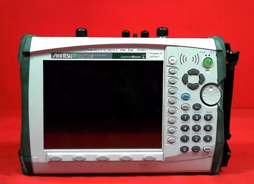 Anritsu MS2721B Spectrum Master Handheld Spectrum Analyzer 9 kHz to 7.1 GHz - ZYYKZ Test Equipment