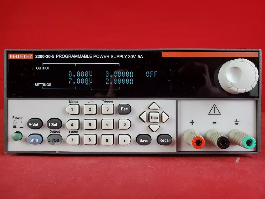Keithley 2200-30-5 Programmable DC Power Supply 30V 5A - ZYYKZ Test Equipment