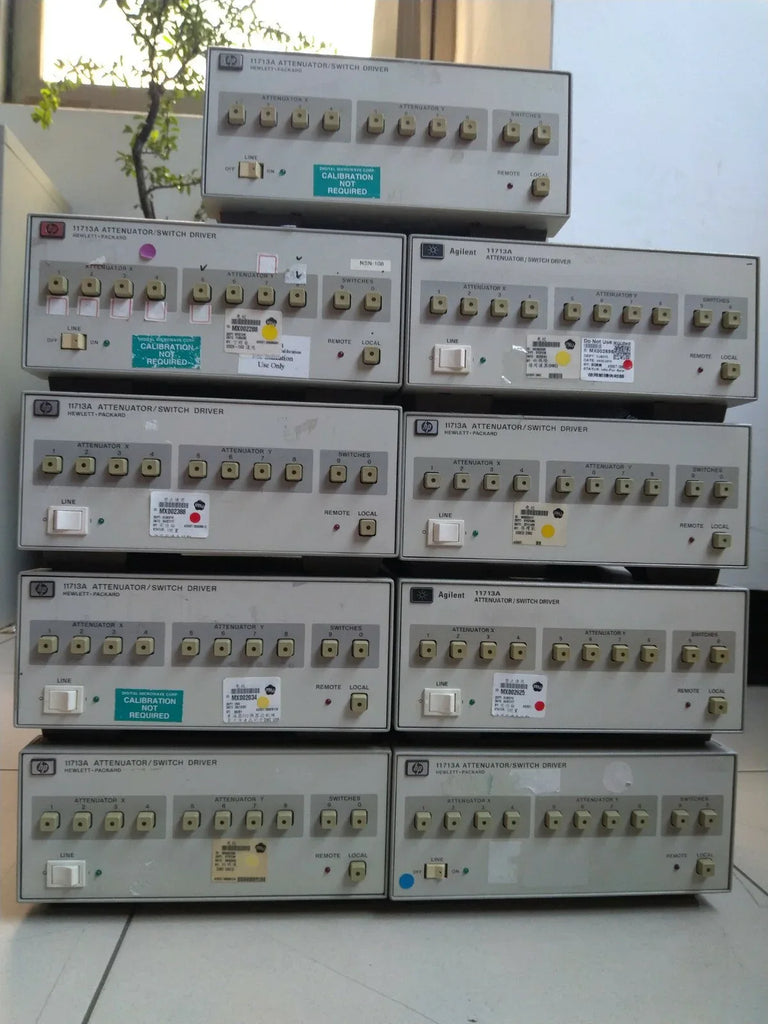 HP Agilent 11713A Attenuator Switch Driver Module - ZYYKZ Test Equipment