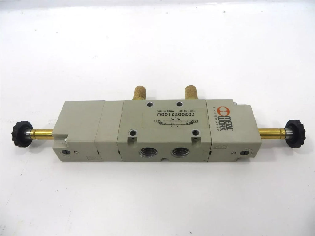 Metal Work Pneumatic 7020011100U High-Quality 3/2 Way Air Valve - ZYYKZ Test Equipment