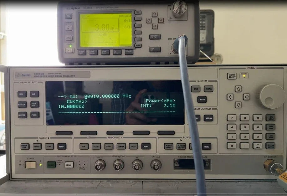 Agilent 83650B Synthesized Sweep Signal Generator 10 MHz to 50 GHz - ZYYKZ Test Equipment