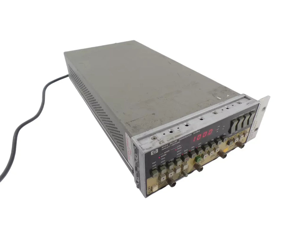 HP 8112A 50MHz Pulse Generator with Precision Timing Control - ZYYKZ Test Equipment