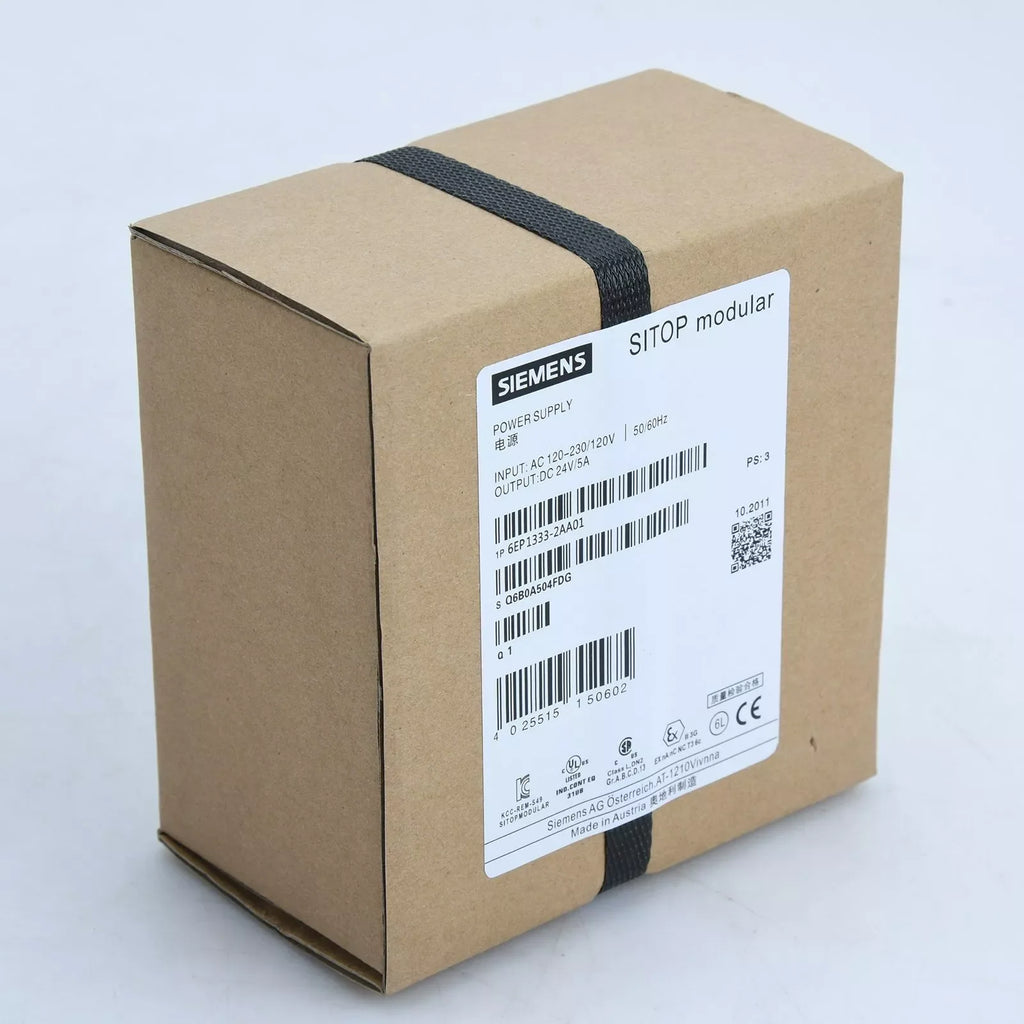 Siemens 6EP1333-2AA01 Industrial Power Supply Module 24V 6A - ZYYKZ Test Equipment