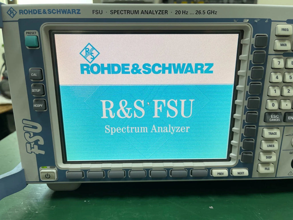 Rohde & Schwarz FSU26 Spectrum Analyzer 20 Hz to 26.5 GHz - ZYYKZ Test Equipment