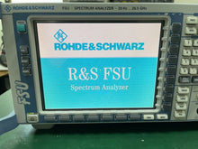 Load image into Gallery viewer, Rohde &amp; Schwarz FSU26 Spectrum Analyzer 20 Hz to 26.5 GHz - ZYYKZ Test Equipment