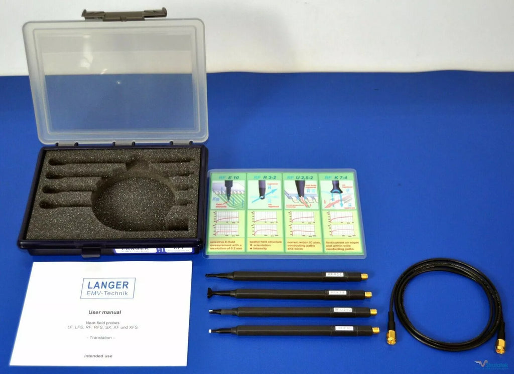 Langer EMV RF1 Set Near-Field Probes for EMC Testing (30 MHz - 3 GHz)