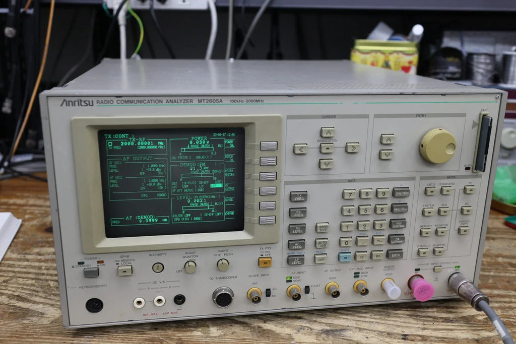 Anritsu MT2605A Radio Communication Tester for Mobile Network Analysis - ZYYKZ Test Equipment