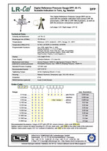 Load image into Gallery viewer, LR-Cal DFP Digital Force, Weight, and Pressure Gauge with ±0.1% Accuracy