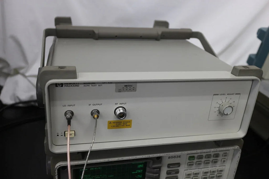 HP 8563E Advanced ACPR Test Set for RF Signal Analysis - ZYYKZ Test Equipment