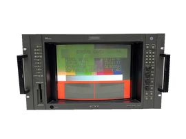 Sony BVM-14F5E Grade 1 HR Trinitron 14 Color Video Monitor - ZYYKZ Test Equipment