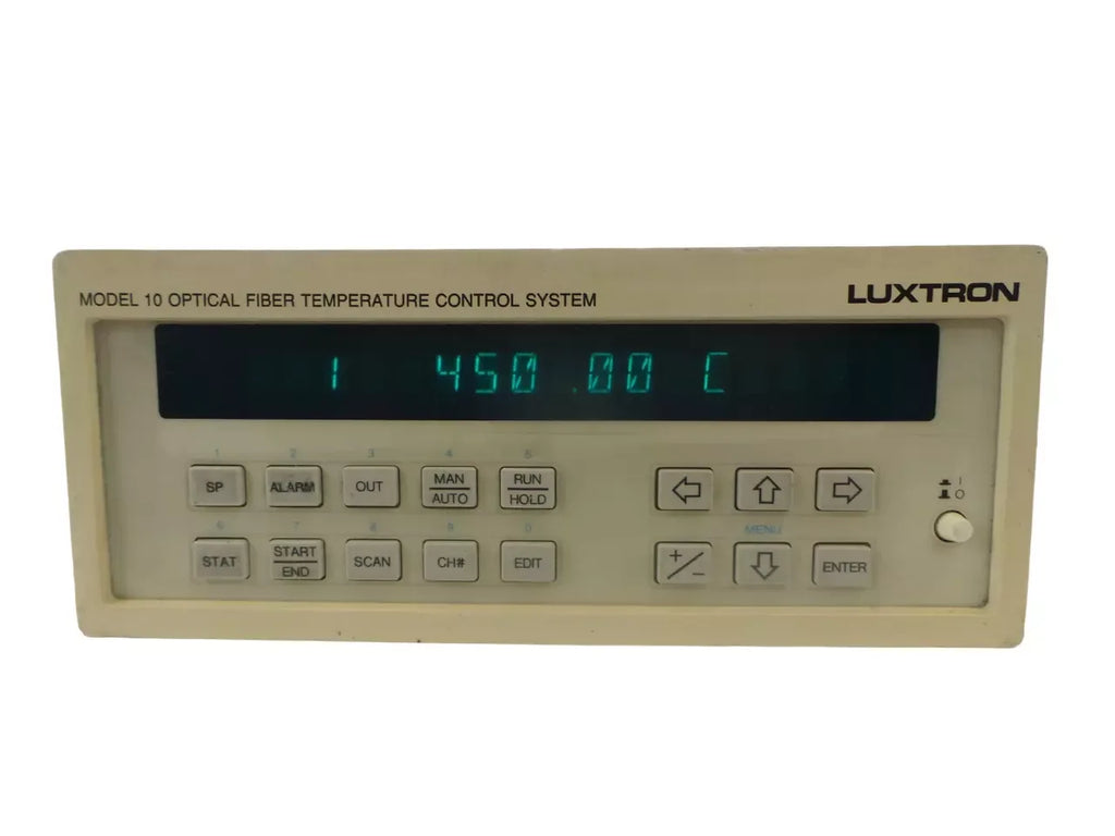 Luxtron M-10 Optical Fiber Temperature Control System - Lot of 2 Units - ZYYKZ Test Equipment