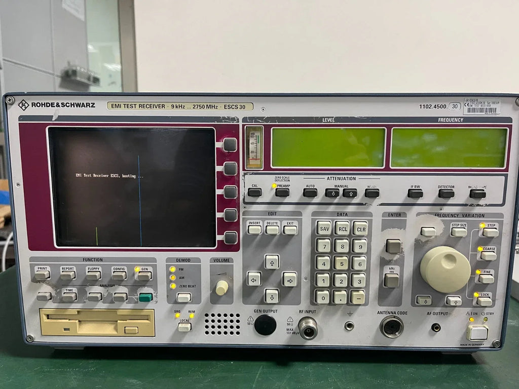 EMI Test Receiver 9 kHz to 2750 MHz for Electromagnetic Interference Analysis - ZYYKZ Test Equipment