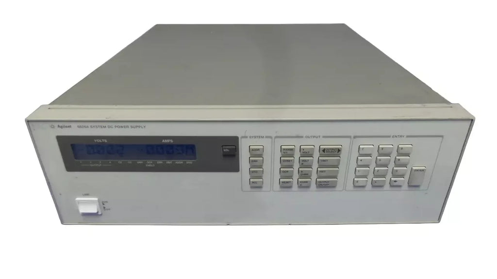 Agilent 6626A System DC Power Supply - Programmable Precision Power Source - ZYYKZ Test Equipment