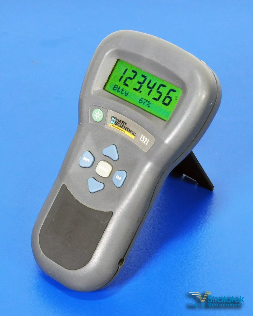 Fluke Hart Scientific 1521 Thermometer - Temperature Readout Without Probe