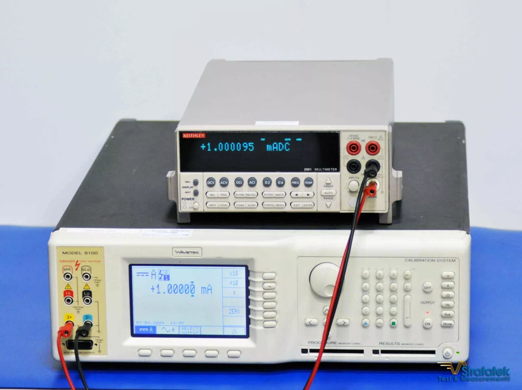 Wavetek Fluke 9100 Multifunction Calibration System - Calibrated Data