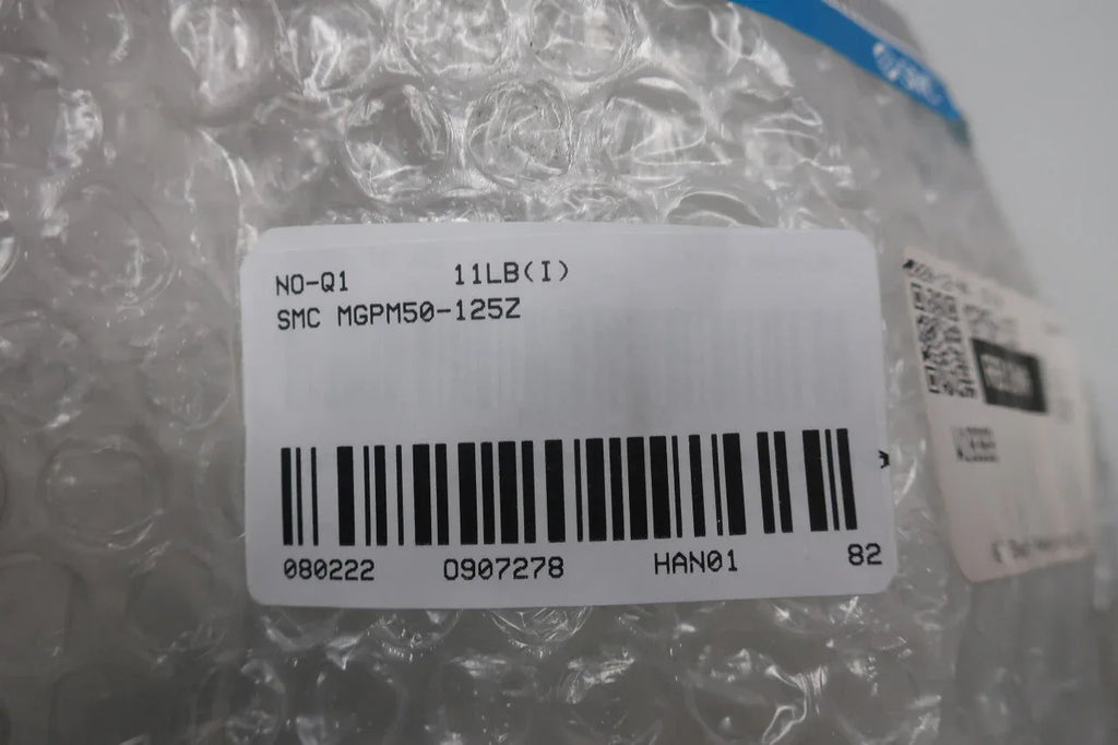 SMC MGPM50-125Z Guided Slide Cylinder, 50mm Bore, 125mm Stroke, 1MPa - ZYYKZ Test Equipment