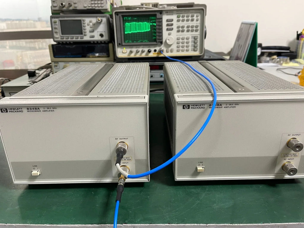 Agilent 8348A Microwave Amplifier 2-26.5 GHz High Gain RF Amplifier - ZYYKZ Test Equipment