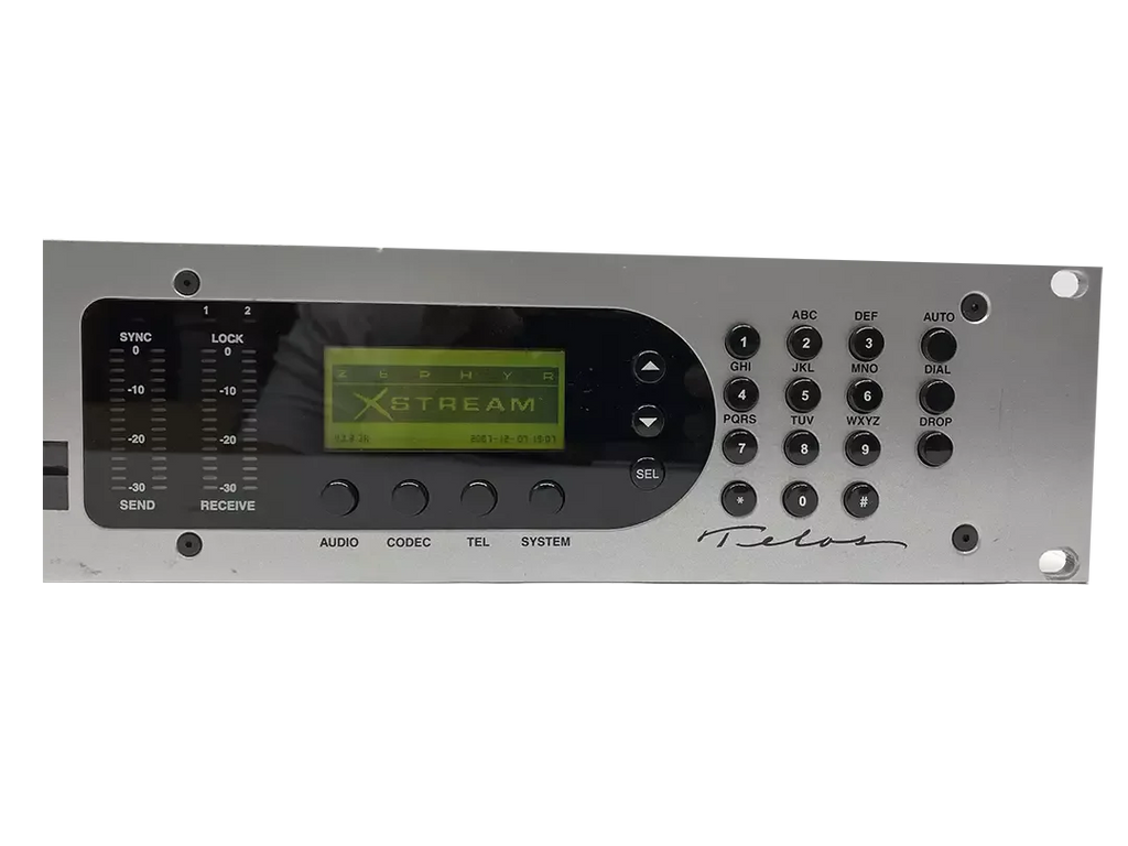 Telos Zephyr Xstream RM ISDN Digital Audio Transceiver - ZYYKZ Test Equipment