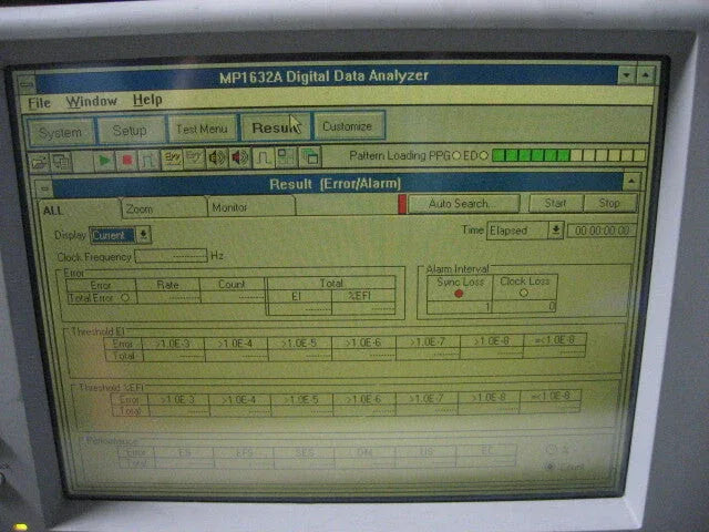 Anritsu MP1632A Data Analyzer with 3.2 GHz Synthesizer - ZYYKZ Test Equipment