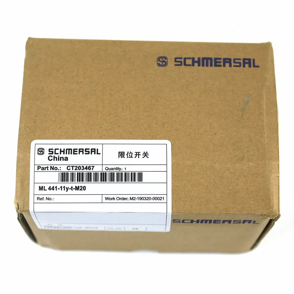 SCHMERSAL ML441-11Y-T-M20 Industrial Limit Switch - Single Unit - ZYYKZ Test Equipment