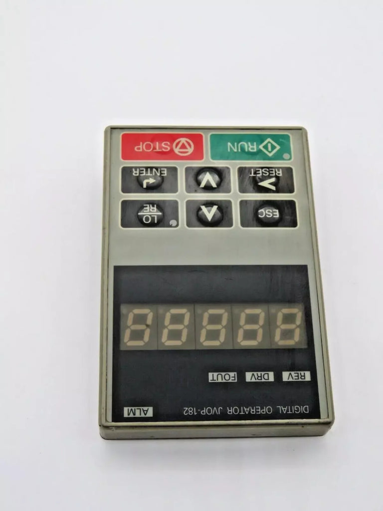 Yaskawa JVOP-182 LED Digital Operator Keypad Remote F2-04339 - Used - ZYYKZ Test Equipment