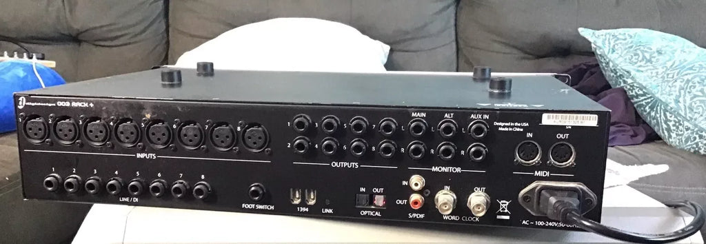 Digidesign 003 Rack Analog Recording Workstation with Factory Software - ZYYKZ Test Equipment