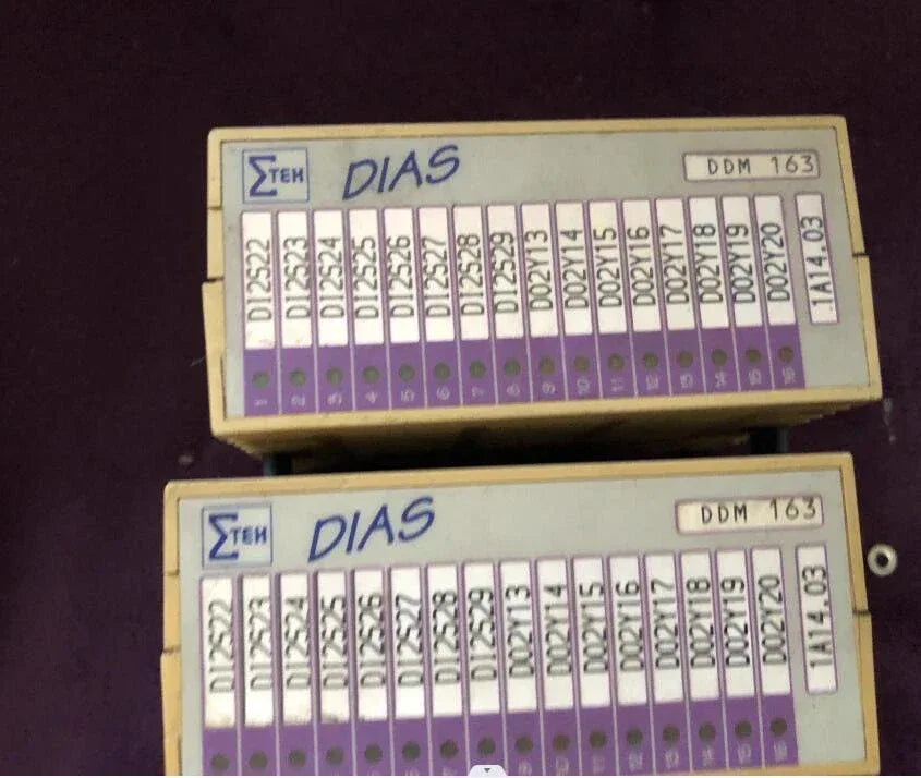 SIGMATEK DIAS DDM-163 Data Display Module - Model 06792365 - ZYYKZ Test Equipment