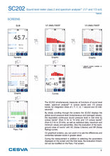 Load image into Gallery viewer, CESVA SC202 Class 2 Sound Level Meter - 30.5 dB to 140 dB