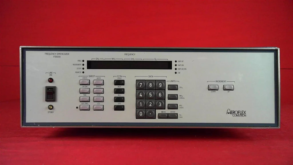 Aeroflex FS5000B Frequency Synthesizer - Precision Signal Source - ZYYKZ Test Equipment