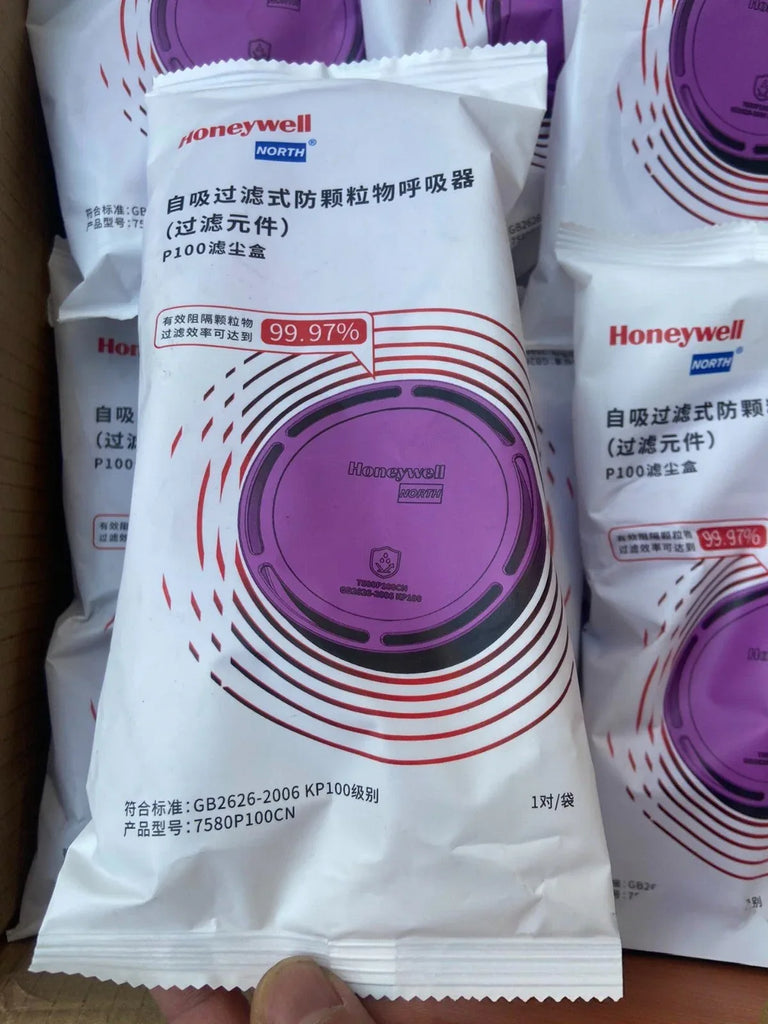 Honeywell 7580P100 Particulate Filter Cartridges for Respiratory Protection - ZYYKZ Test Equipment