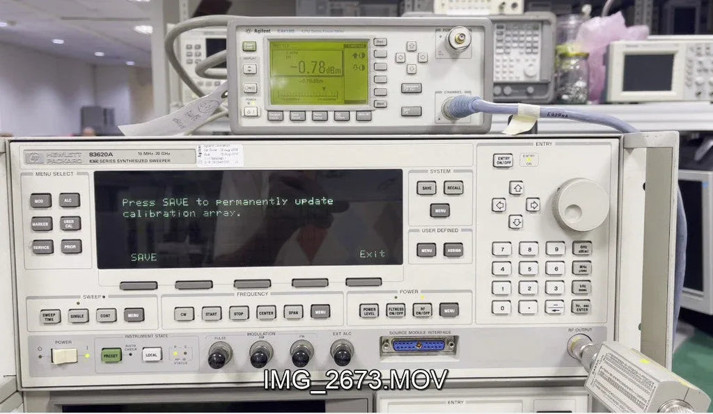 Synthesized Sweep Signal Generator 10MHz to 20GHz - ZYYKZ Test Equipment