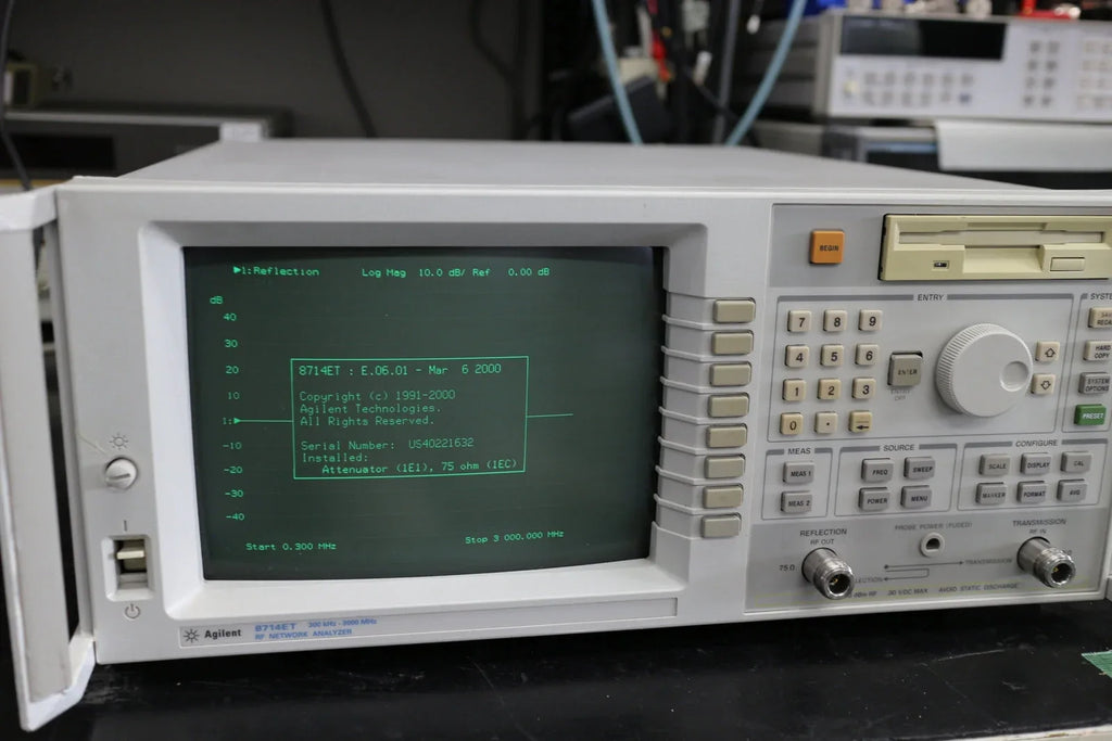 Agilent 8714ET Precision Vector Network Analyzer - ZYYKZ Test Equipment