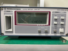 Load image into Gallery viewer, Rohde &amp; Schwarz URV35 Precision AC Voltage Level Meter 220-240V - ZYYKZ Test Equipment
