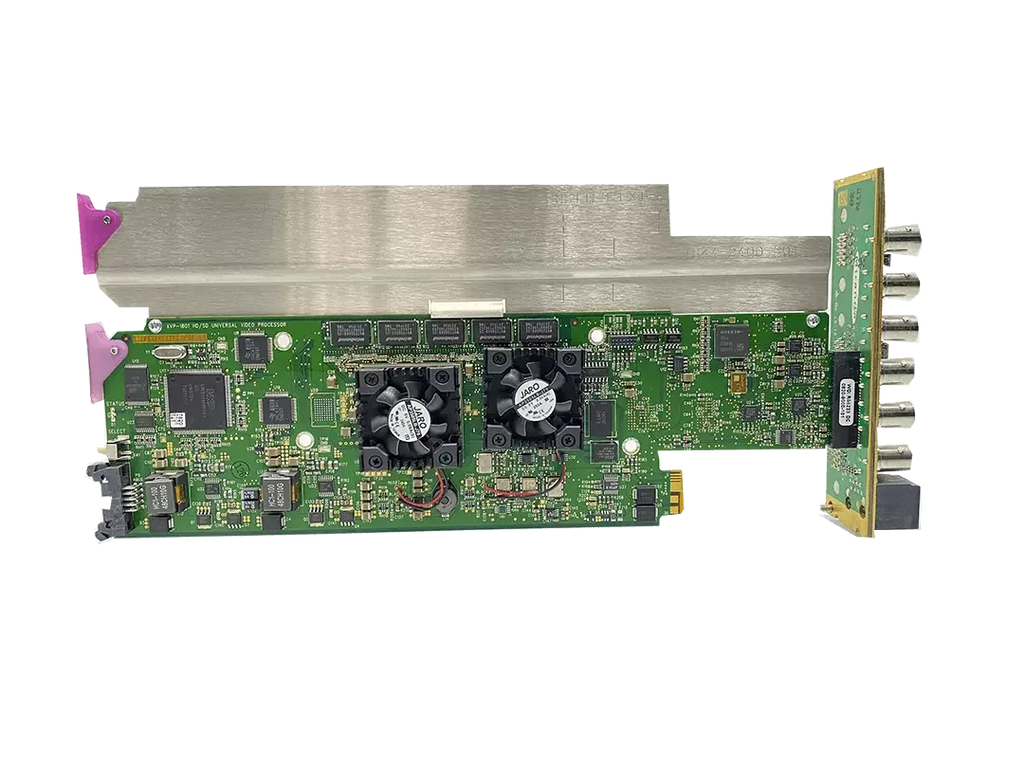 Miranda XVP-1801-FS HD/SD Frame Synchronizer & ARC with XVP-1801-110-3DRP Rear Panel - ZYYKZ Test Equipment