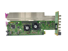 Miranda XVP-1801-FS HD/SD Frame Synchronizer & ARC with XVP-1801-110-3DRP Rear Panel - ZYYKZ Test Equipment
