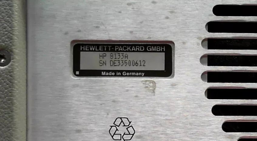 Agilent 8133A High-Speed Pulse Generator 33MHz to 3GHz - ZYYKZ Test Equipment