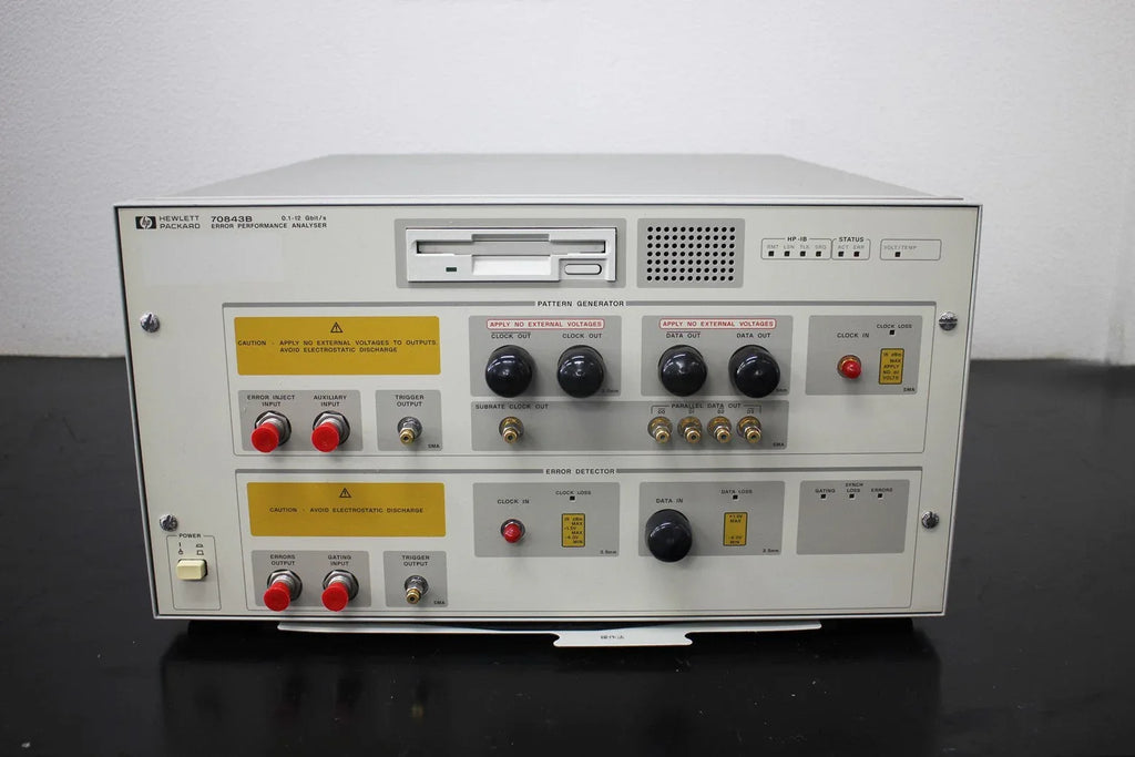 HP 70843B Bit Error Rate Tester with High-Speed Data Analysis - ZYYKZ Test Equipment