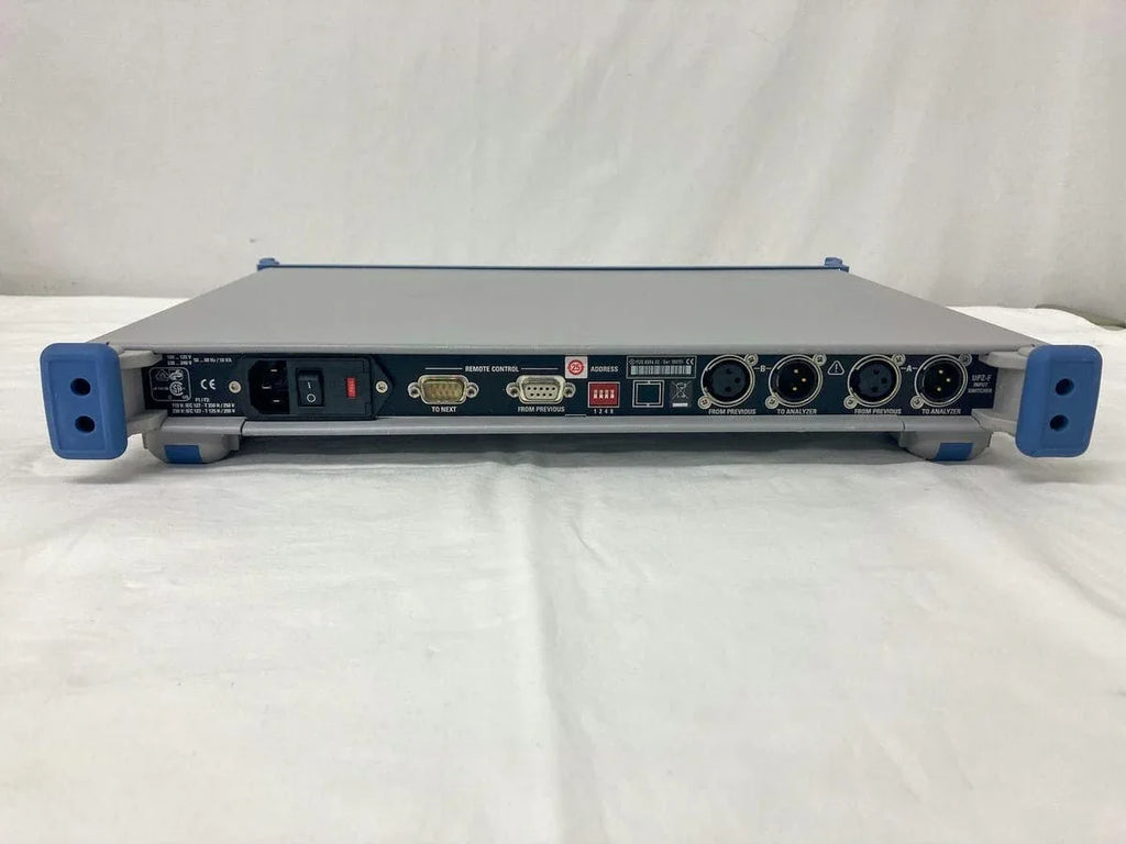Rohde & Schwarz UPZ Audio Input Switcher - Multi-Channel Audio Routing - ZYYKZ Test Equipment