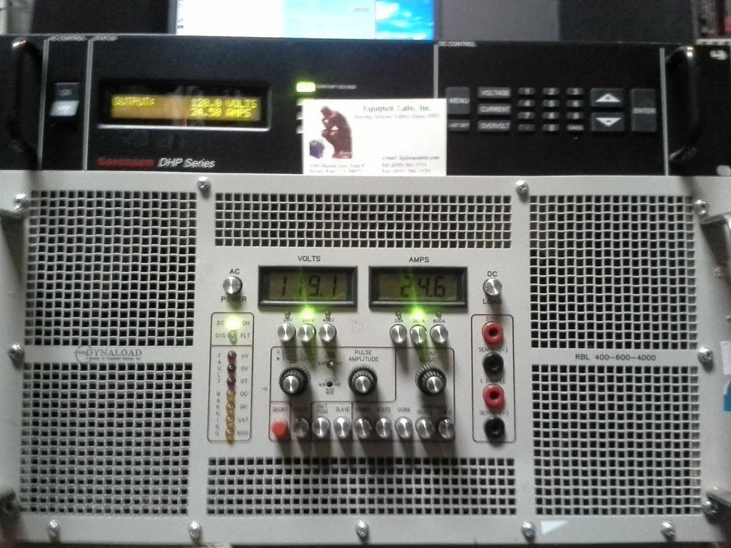 Sorensen 120V Programmable DC Power Supply - ZYYKZ Test Equipment