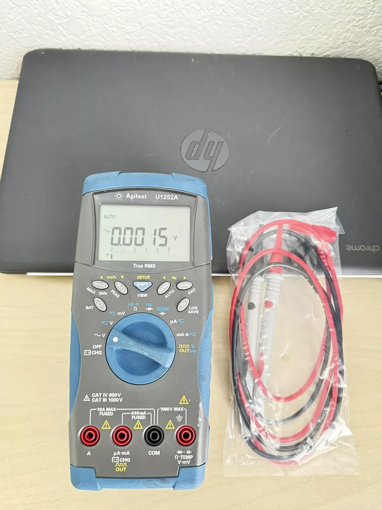 Agilent U1252A True RMS Digital Multimeter with Test Leads - ZYYKZ Test Equipment