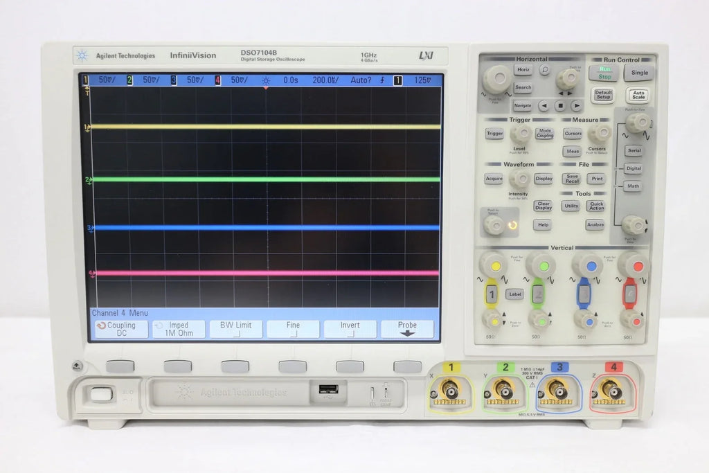 Keysight DSO7104B 1GHz 4GS/s Digital Storage Oscilloscope - ZYYKZ Test Equipment